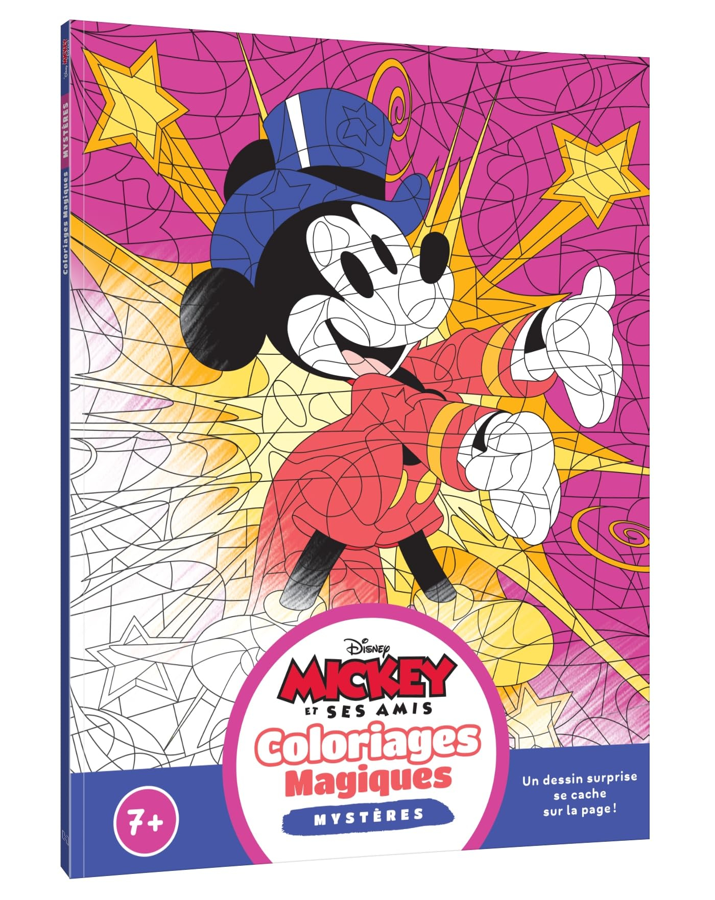 MICKEY ET SES AMIS : Coloriages Magiques : Mystères (7+) - Disney Junior