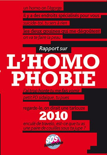 Rapport sur l'homophobie 2010