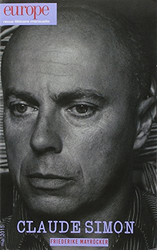 Europe, n° 1033. Claude Simon