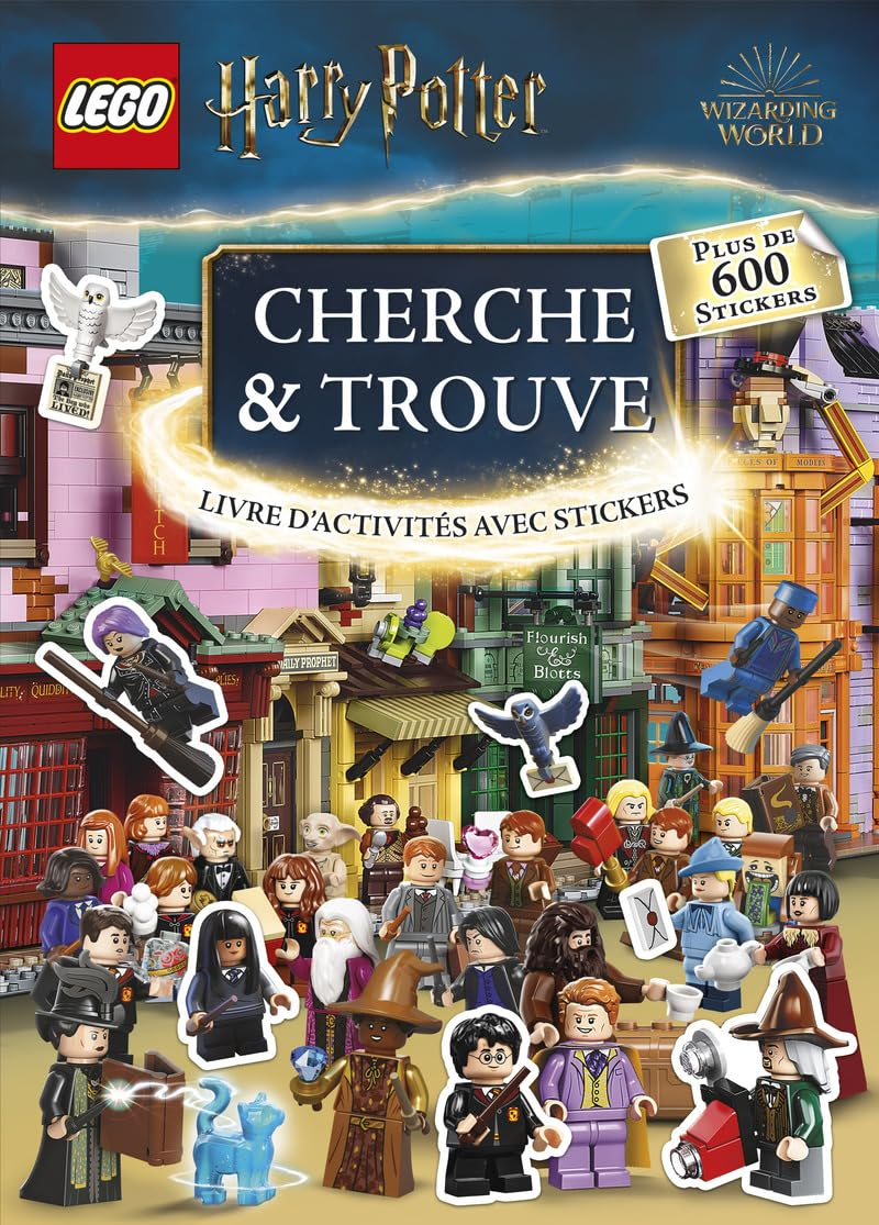 Lego Harry Potter : cherche & trouve : livre d'activités avec stickers
