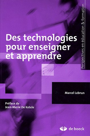 Des technologies pour enseigner et apprendre