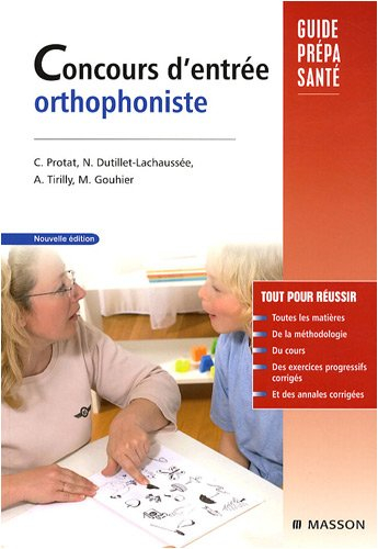 concours d'entrée orthophoniste