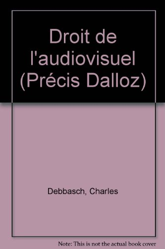 droit de l'audiovisuel