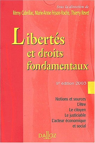 libertés et droits fondamentaux