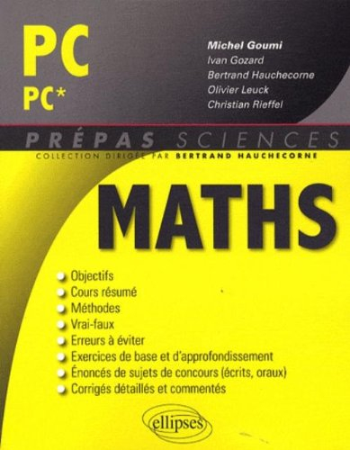 Mathématiques PC, PC*