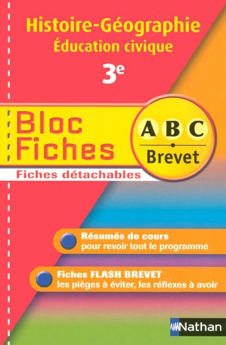 Histoire, géographie, éducation civique, 3e