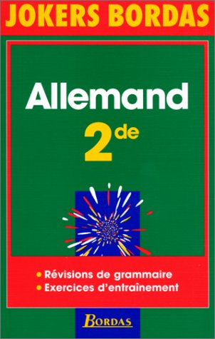 Allemand 2nde