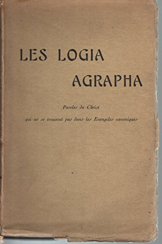 les logia agrapha
