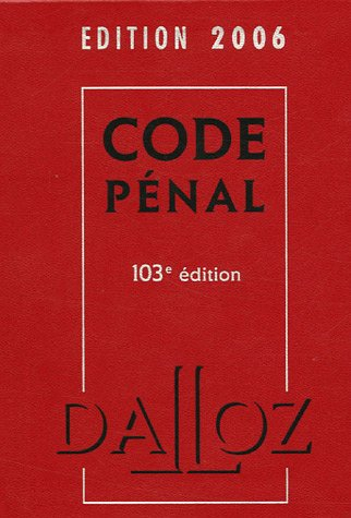 Code pénal 2006