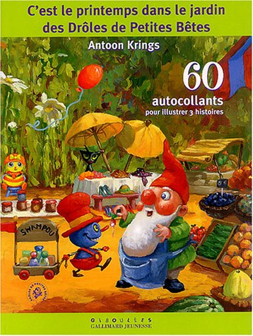 Le printemps dans le jardin des drôles de petites bêtes
