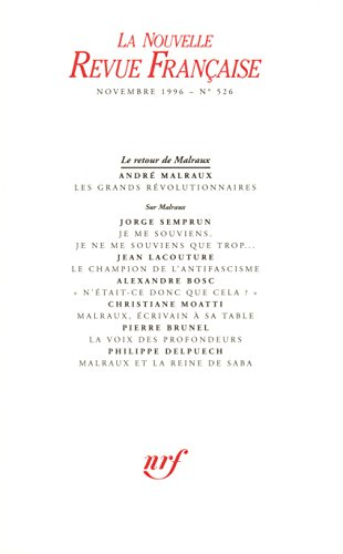 la n.r.f., numéro 526
