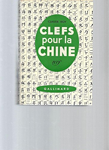 clefs pour la chine