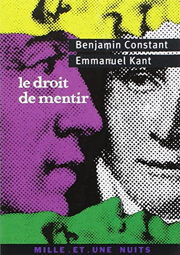 Le droit de mentir