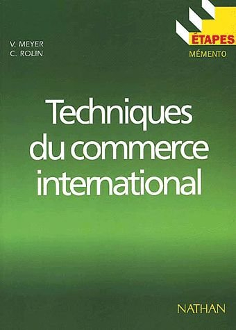 etapes techniques du commerce international
