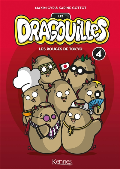 Les dragouilles. Vol. 4. Les rouges de Tokyo