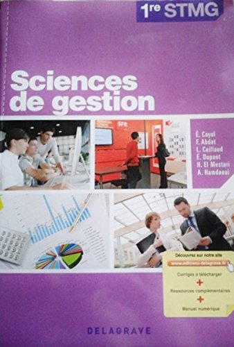 SCIENCES DE GESTION STMG 1E - POCHETTE - SPECIMEN