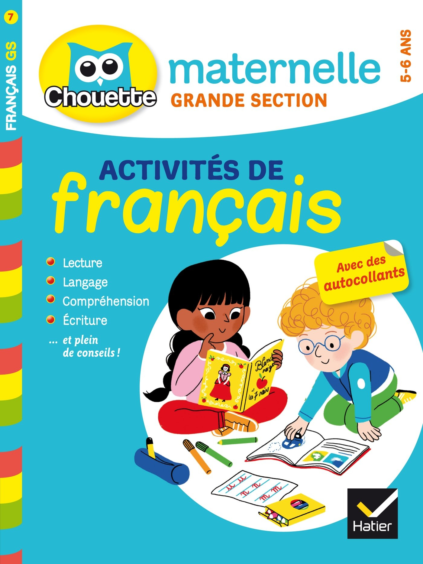 Activités de français, maternelle grande section, 5-6 ans : lecture, langage, compréhension, écritur