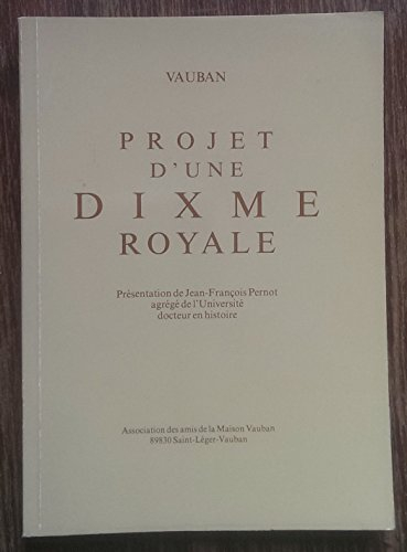 Projet d'une dixme royale