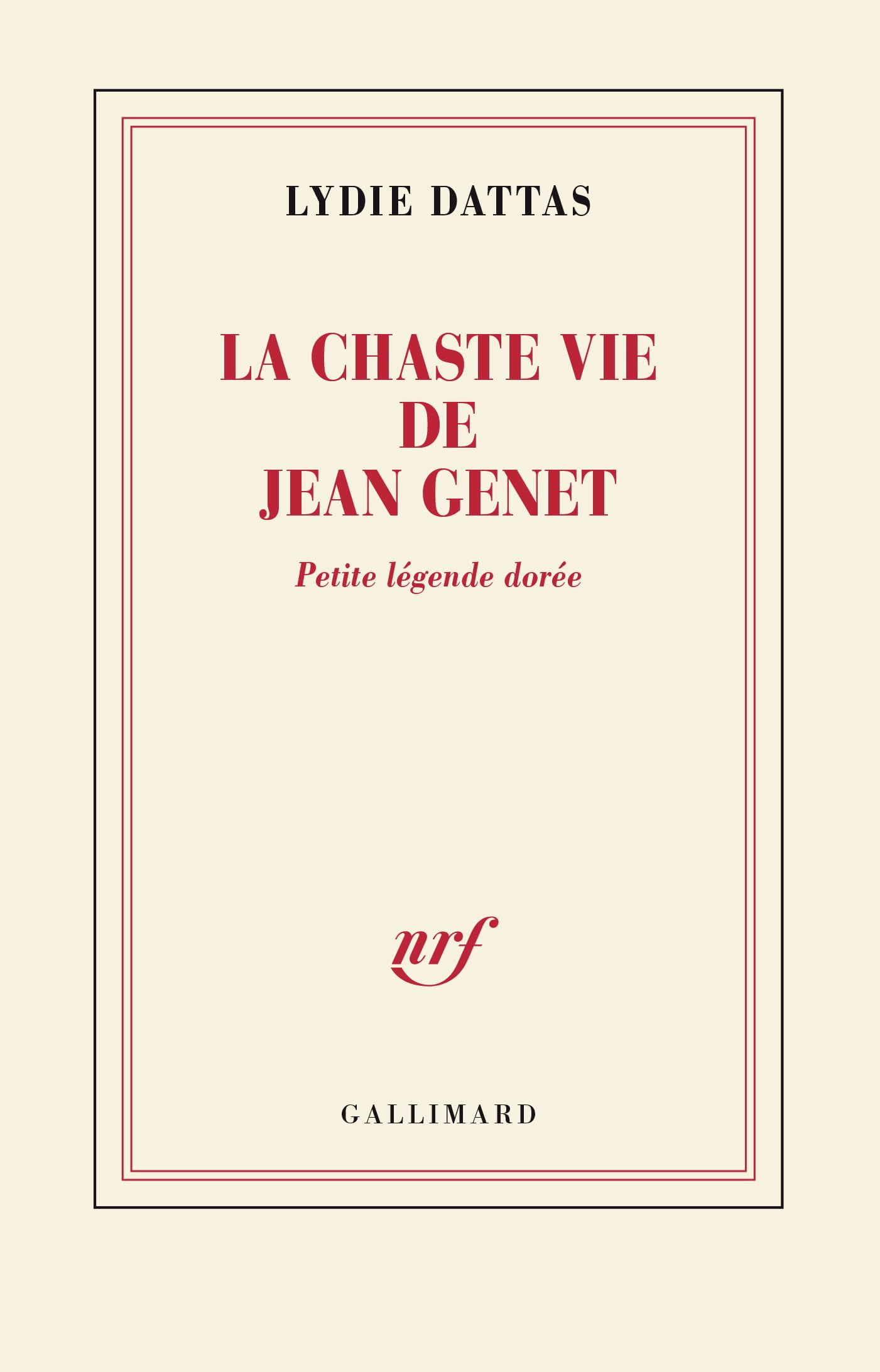La chaste vie de Jean Genet : petite légende dorée