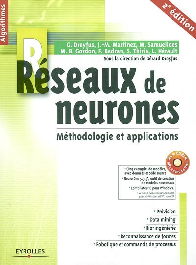 Réseaux de neurones : méthodologies et applications : prévision, data mining, bio-ingénierie, reconn