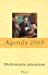 Agenda dictionnaire amoureux 2009