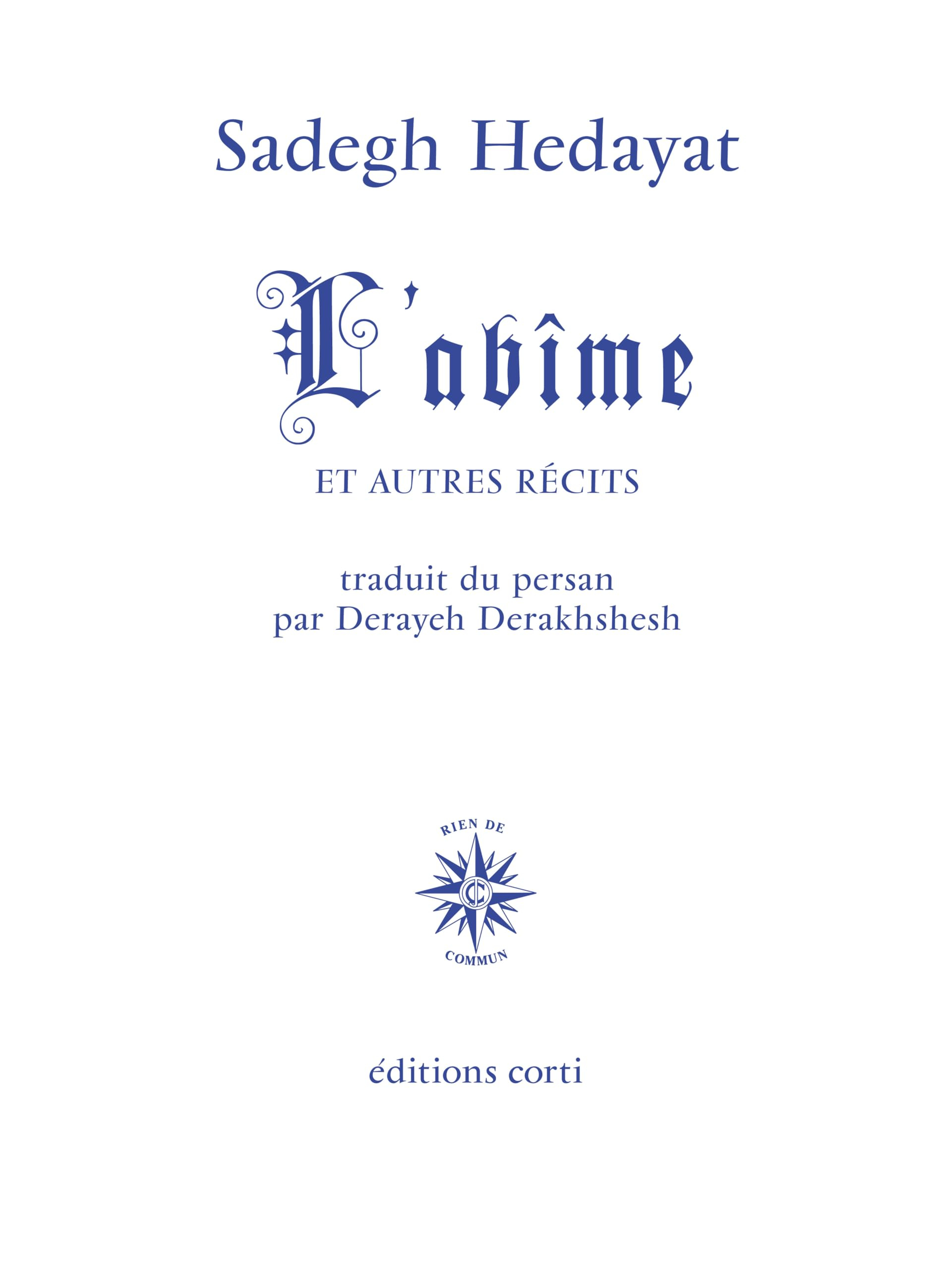 L'abîme : et autres récits