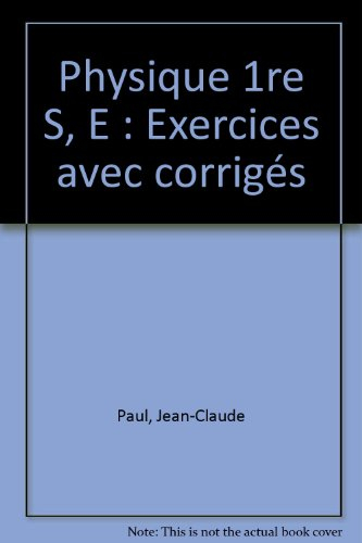 Physique : 1re SE