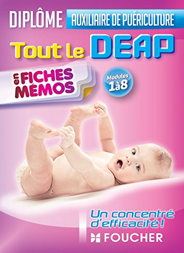 Tout le DEAP en fiches mémos : diplôme auxiliaire de puériculture : modules 1 à 8