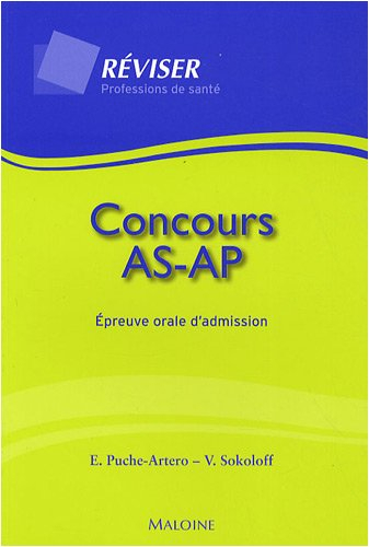 Concours AS-AP, épreuve orale d'admission
