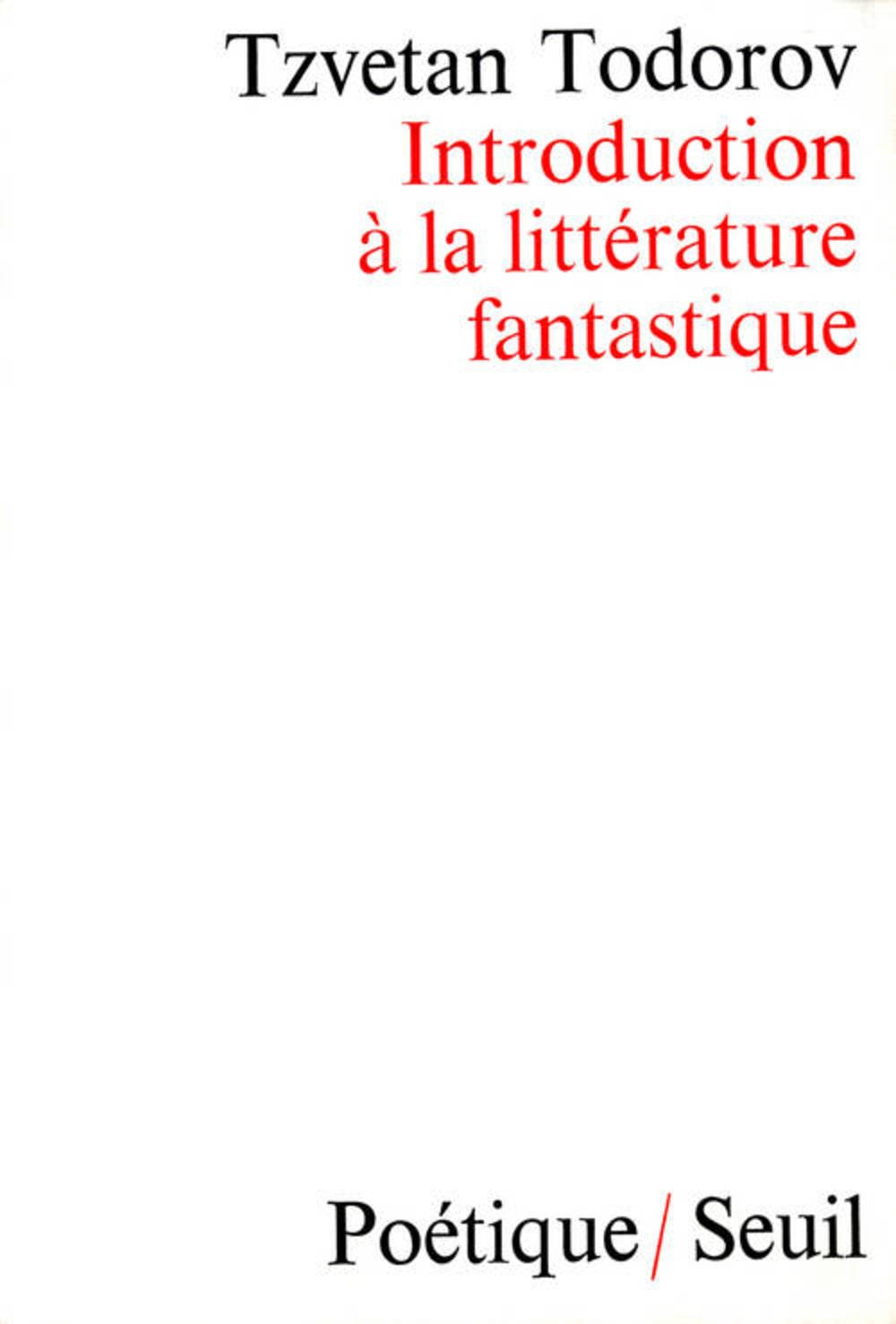 Introduction à la littérature fantastique