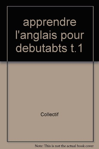 apprendre l'anglais pour débutants
