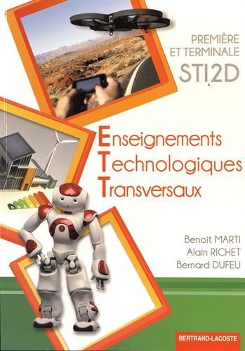 Enseignements technologiques transversaux, première et terminale STI2D