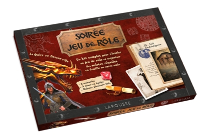 Soirée jeu de rôle : un kit complet pour s'initier au jeu de rôle et organiser des soirées réussies 