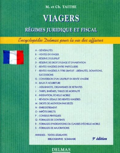 Viagers : régime juridique et fiscal