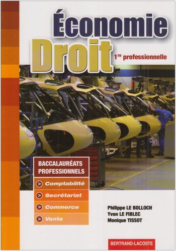Economie et droit, 1re professionnelle, baccalauréat professionnel comptabilité, baccalauréat profes