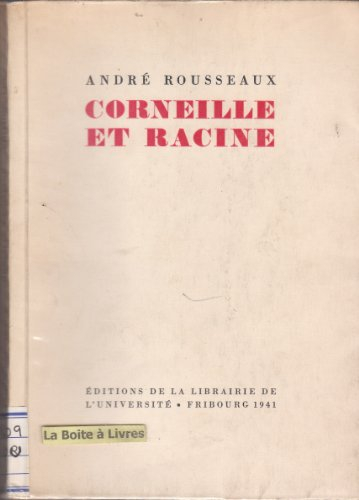 corneille et racine.