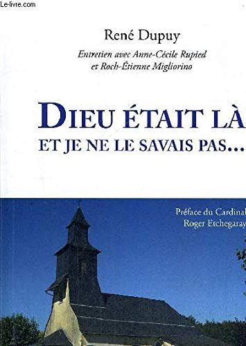 DIEU ETAIT LA ET JE NE LE SAVAIS PAS...ENTRETIEN AVEC ANNE CECILE RUPIED ET ROCH ETIENNE MIGLIORINO