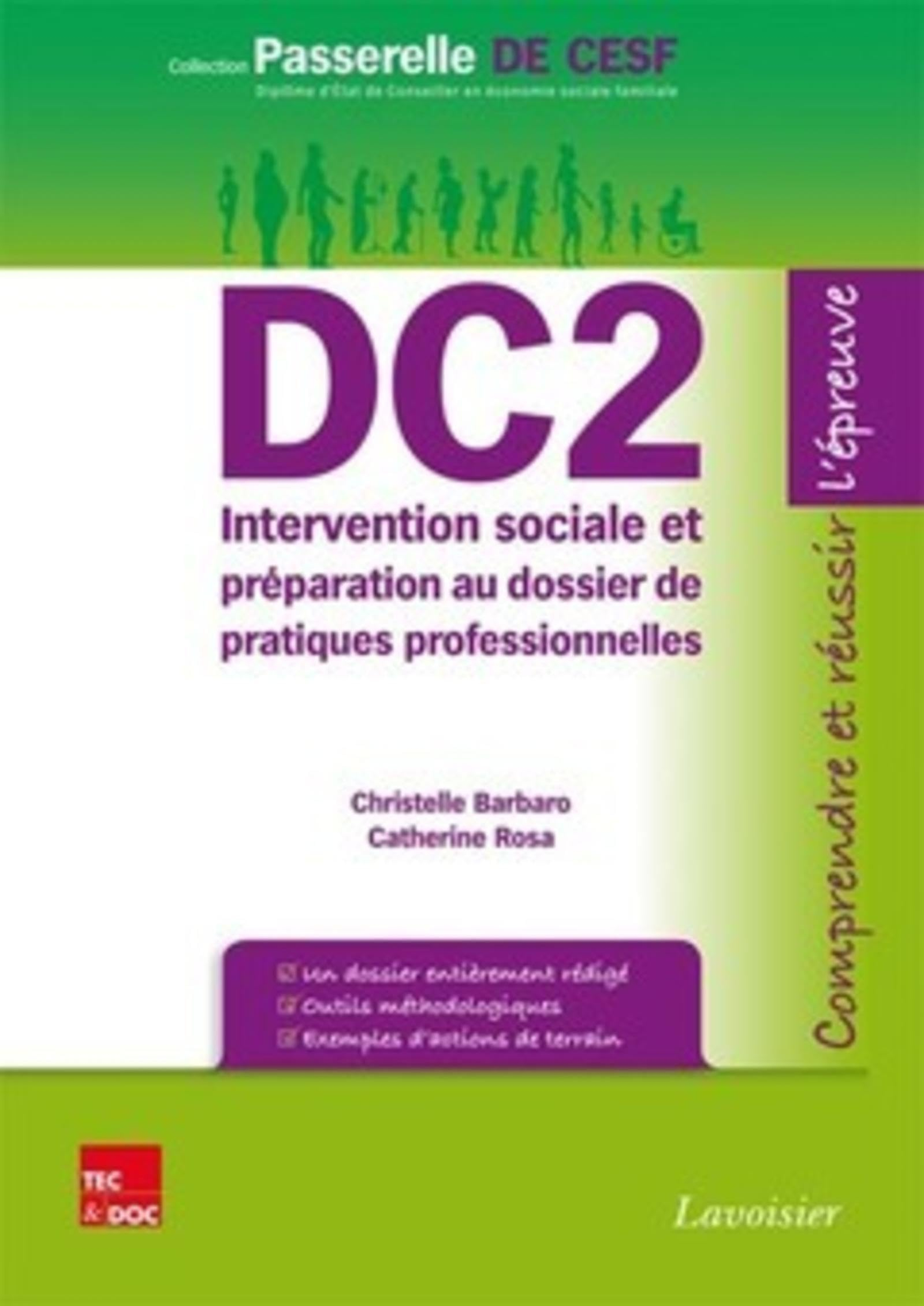 DC2 : intervention sociale et préparation au dossier de la pratique professionnelle : comprendre et 