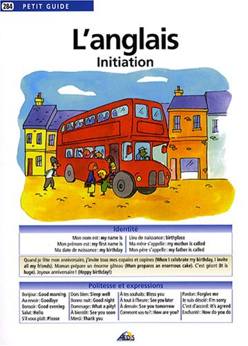 L'anglais : initiation
