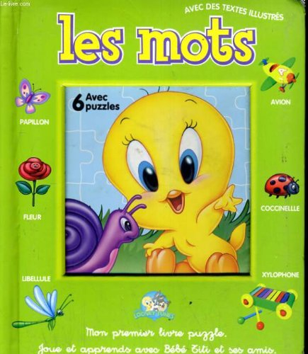Les mots. mon premier lire puzzle. joue et apprends avec bebe titi et ses amis