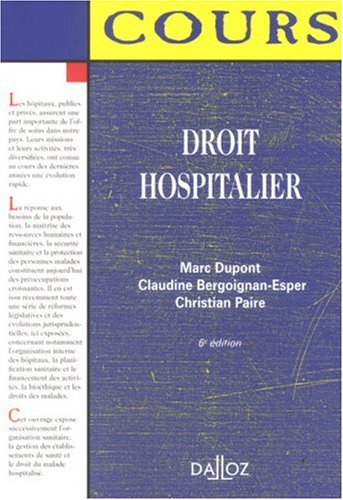 Droit hospitalier