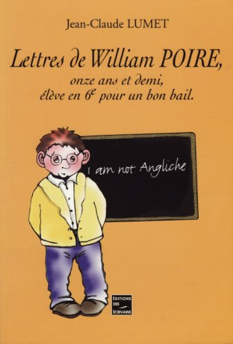 lettres de william poire
