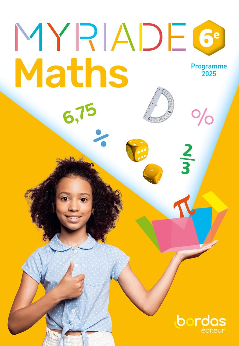 Maths 6e : programme 2025