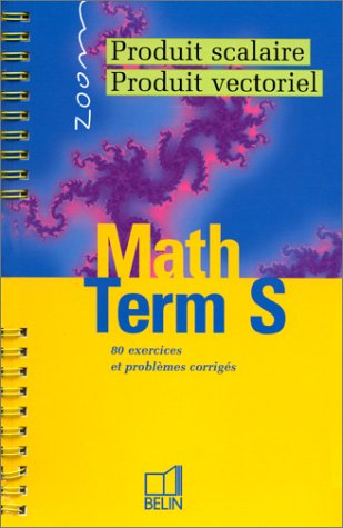 Mathématiques, calcul vectoriel, terminale S
