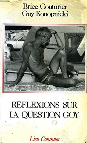 Réflexions sur la question goy