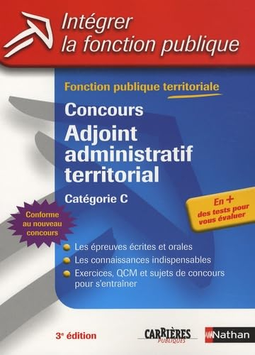 Concours adjoint administratif territorial : catégorie C