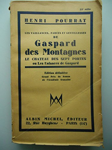 gaspard des montagnes
