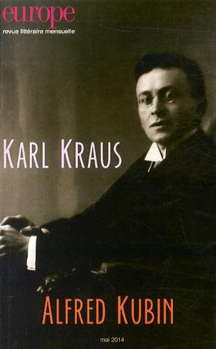 Europe, n° 1021. Karl Kraus. Alfred Kubin