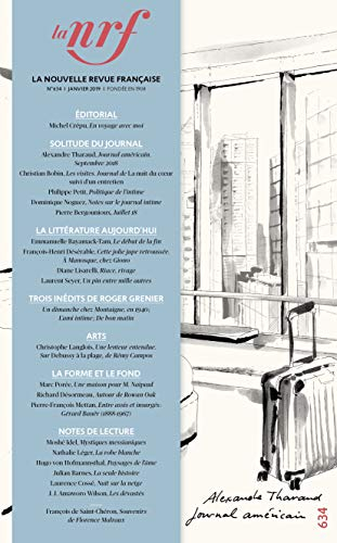 Nouvelle revue française, n° 634