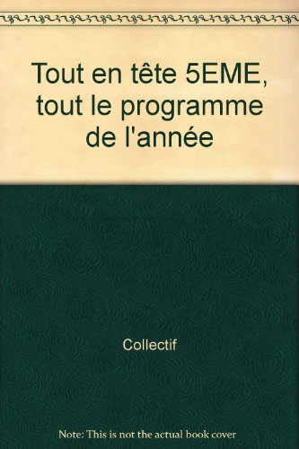 Tout en tête 5e